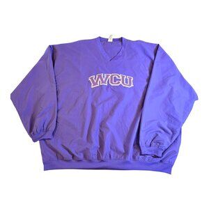 Vintage Western Carolina University WCU Catamounts Lined Windbreaker Men Sz 6XL
